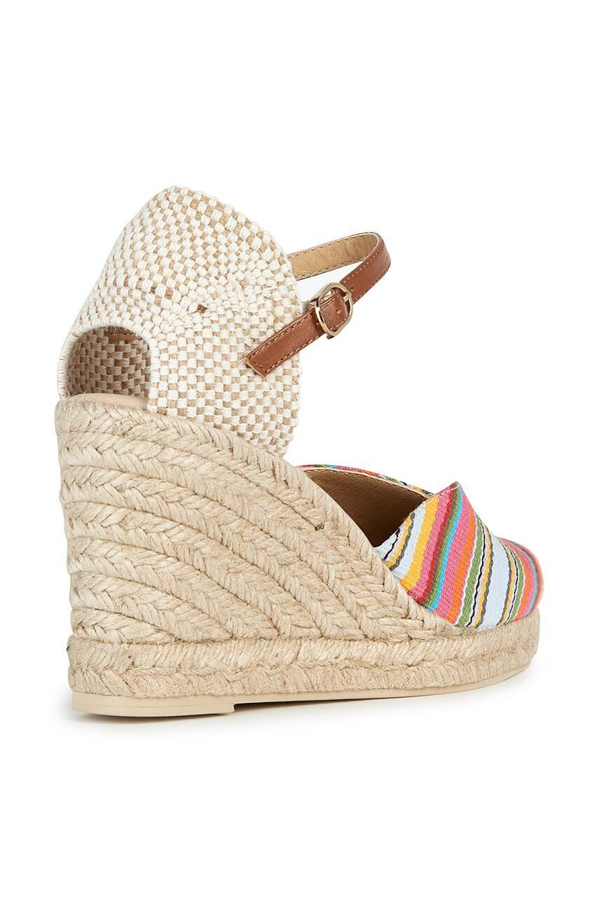 Geox Espadrilky D GELSA béžová farba na kline D35TPA 01143 C0G5F - Pepit.sk