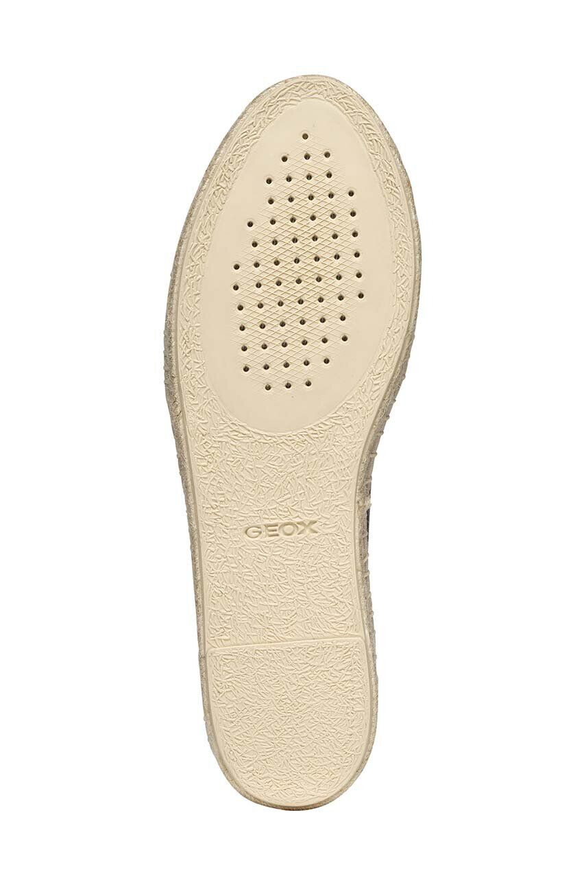 Geox Kožené espadrilky D LAMPEDUSA A čierna farba D36V0A00085C9999 - Pepit.sk