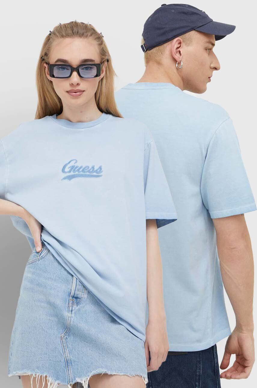 Guess Originals Bavlnené tričko s nášivkou - Pepit.sk