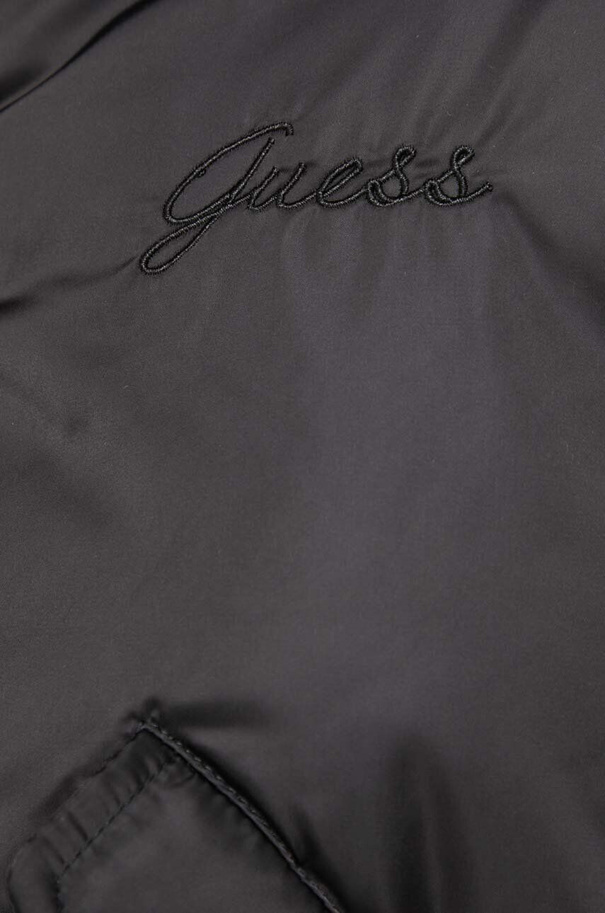 Guess Originals Bunda dámska čierna farba zimná oversize - Pepit.sk