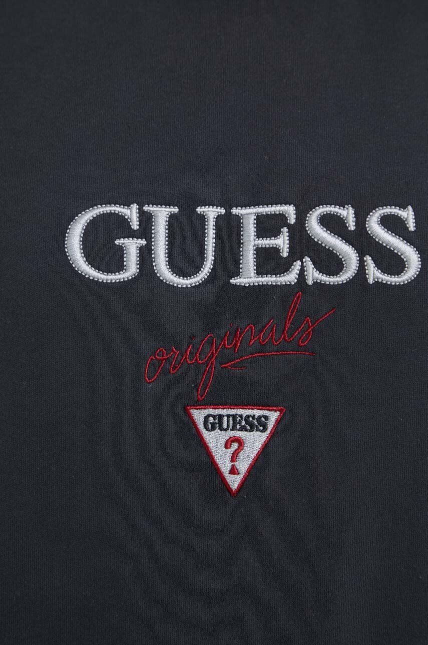 Guess Originals Mikina Go Baker SM2BQ09K9YH1-F43M čierna farba s nášivkou - Pepit.sk