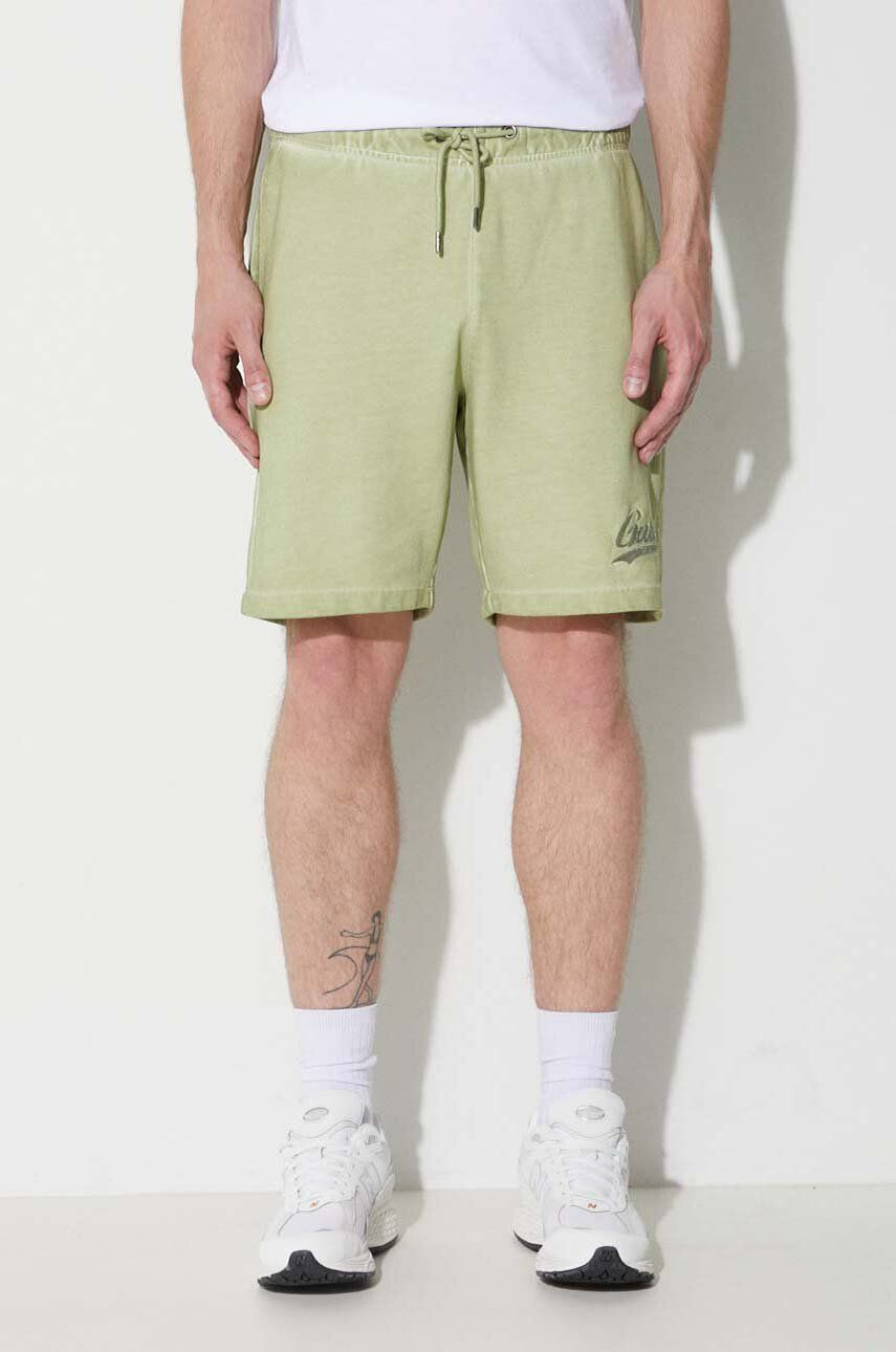 Guess Originals Šortky Go Icon Logo Short zelená farba s nášivkou - Pepit.sk