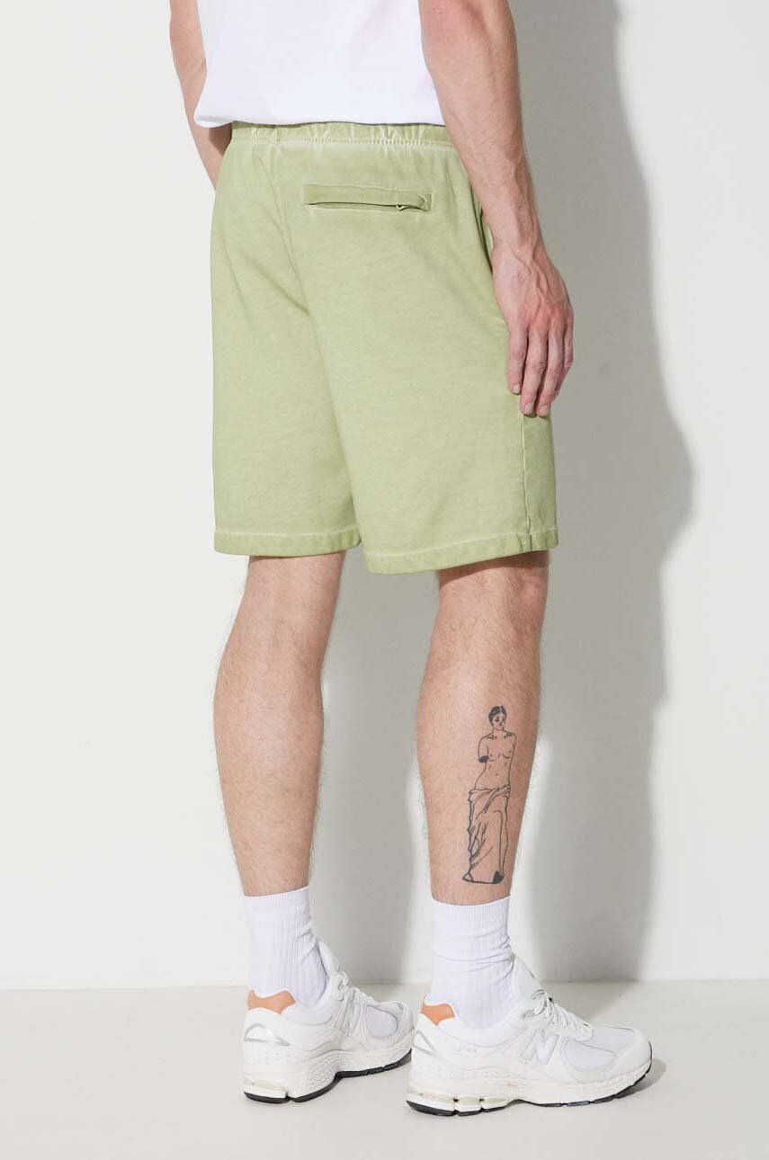 Guess Originals Šortky Go Icon Logo Short zelená farba s nášivkou - Pepit.sk