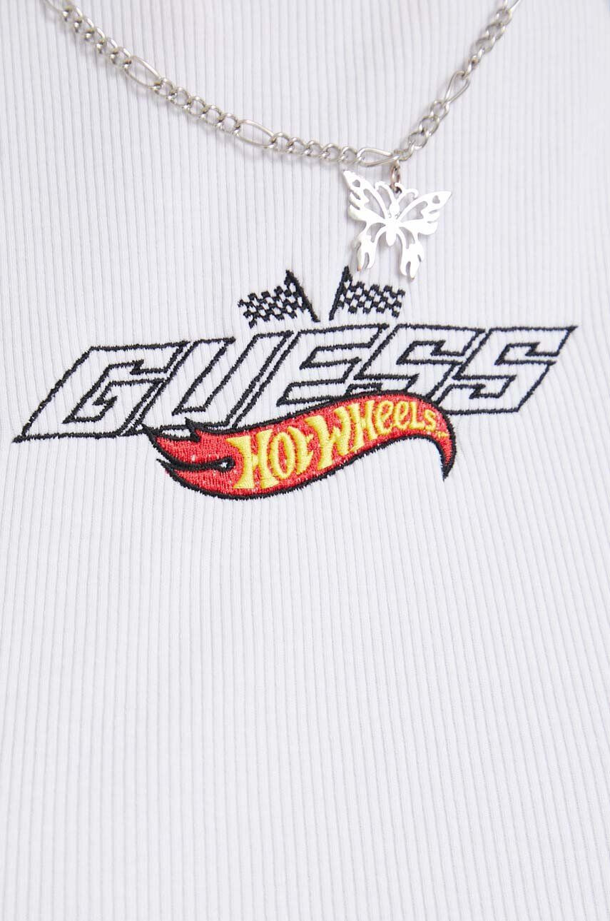 Guess Originals Top dámsky biela farba - Pepit.sk