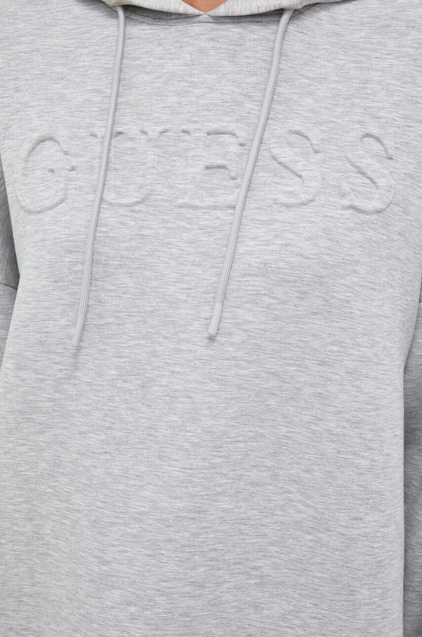 Guess Šaty šedá farba mini oversize - Pepit.sk