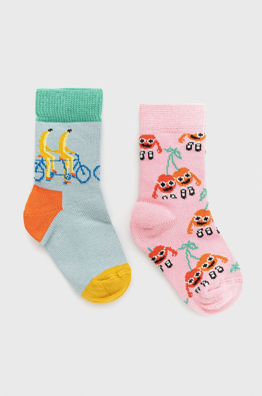 Happy Socks Detské ponožky Fruit Mates (2-Pack) - Pepit.sk