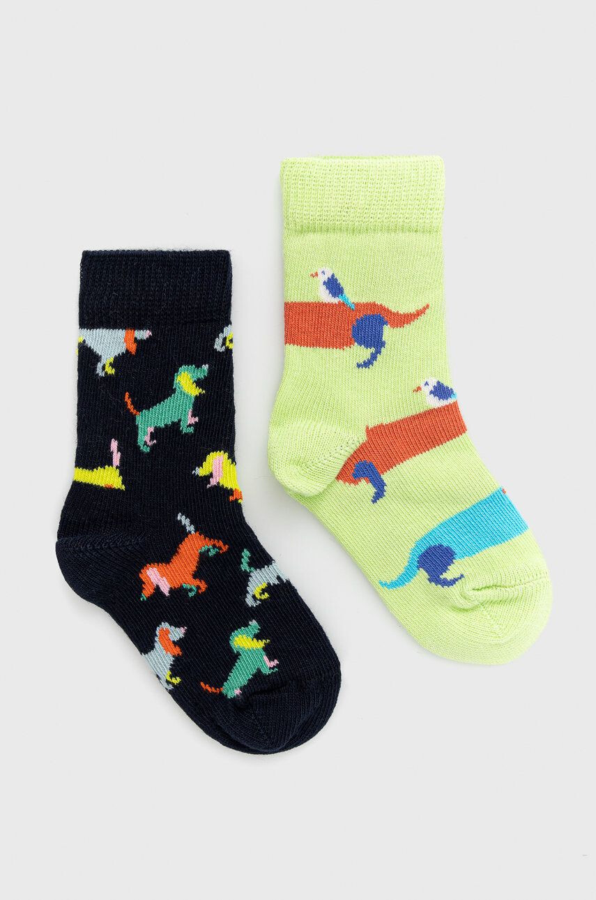 Happy Socks Detské ponožky Kids Dogs (2-Pack) - Pepit.sk