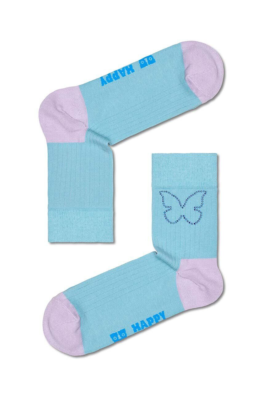 Happy Socks Ponožky Butterfly And Blue Socks 2-pak dámske - Pepit.sk