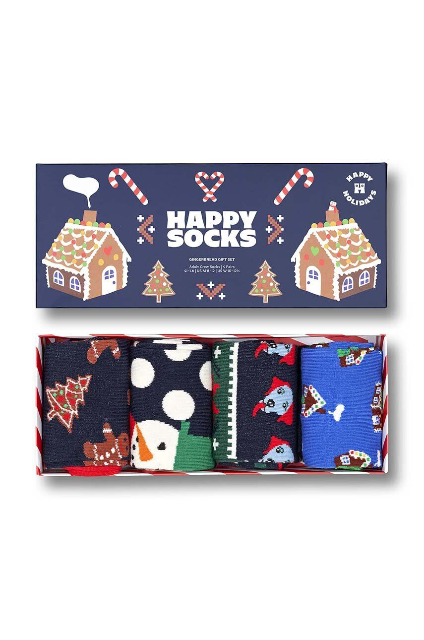 Happy Socks Ponožky Gingerbread Socks Gift Set 4-pak - Pepit.sk