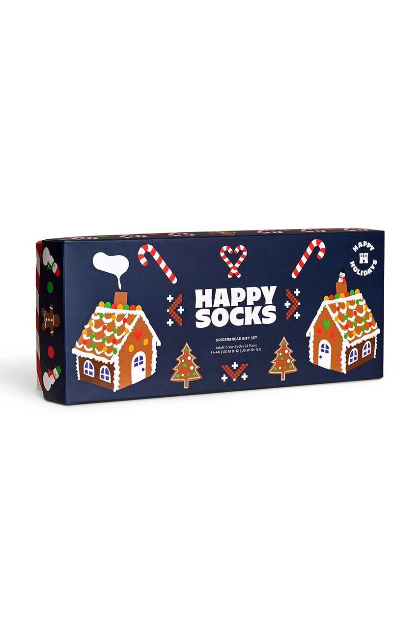 Happy Socks Ponožky Gingerbread Socks Gift Set 4-pak - Pepit.sk