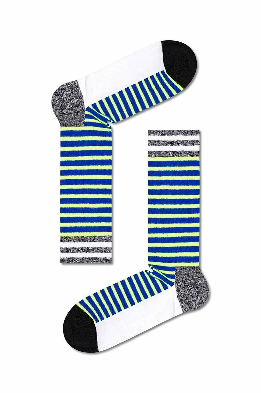 Happy Socks Ponožky Light Green Neon Stripe - Pepit.sk