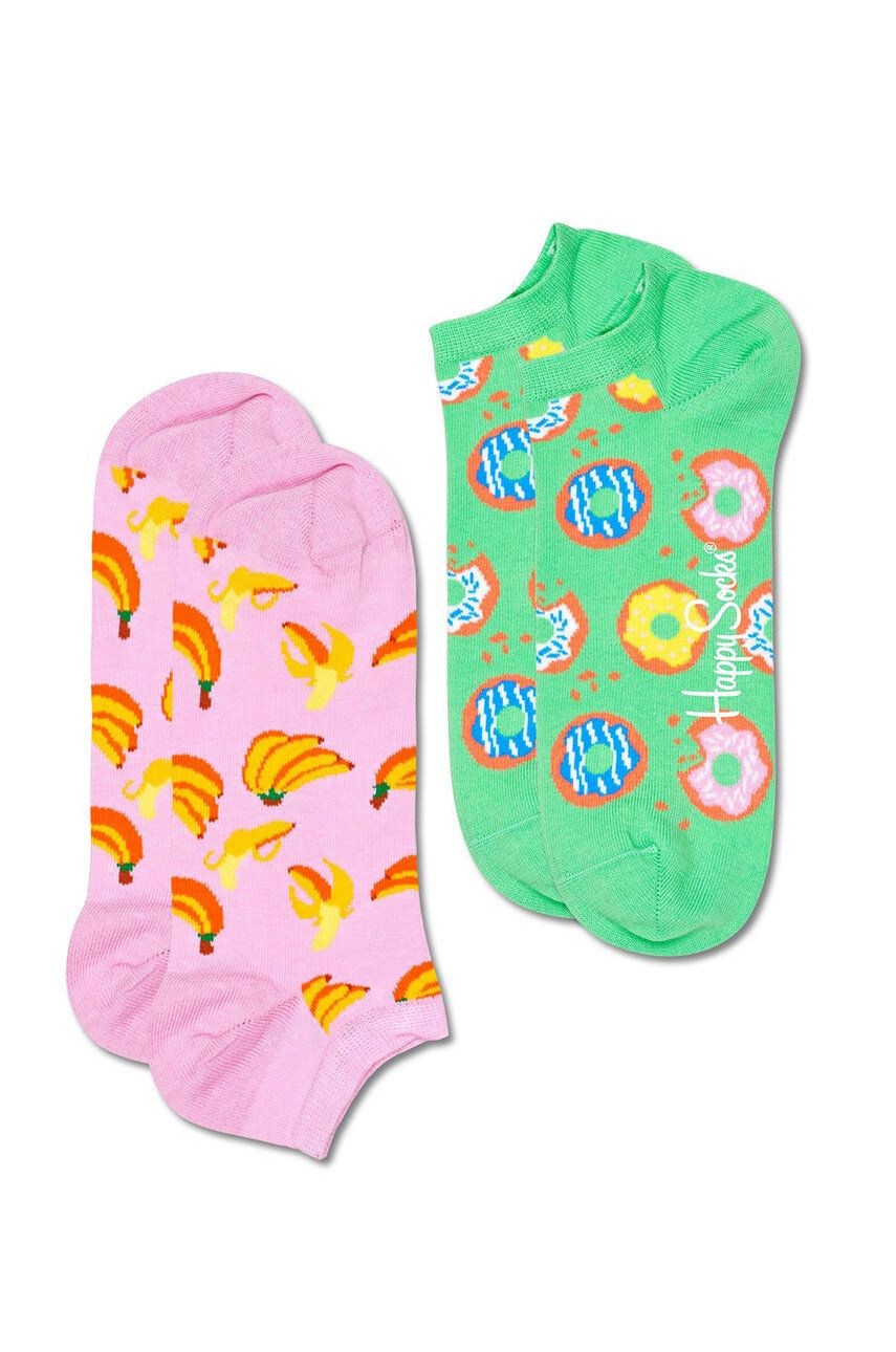 Happy Socks Ponožky Snack Low (2-pak) - Pepit.sk