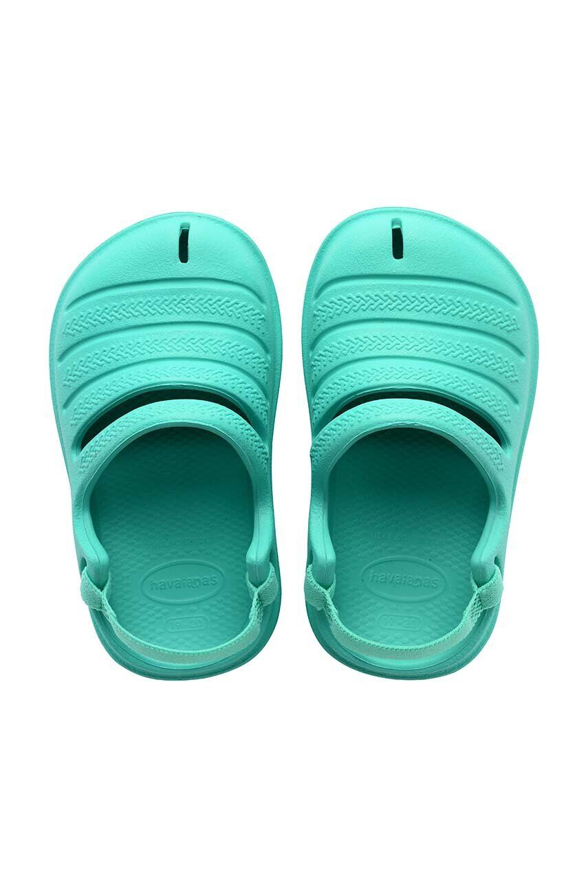 Havaianas Detské sandále CLOG tyrkysová farba - Pepit.sk