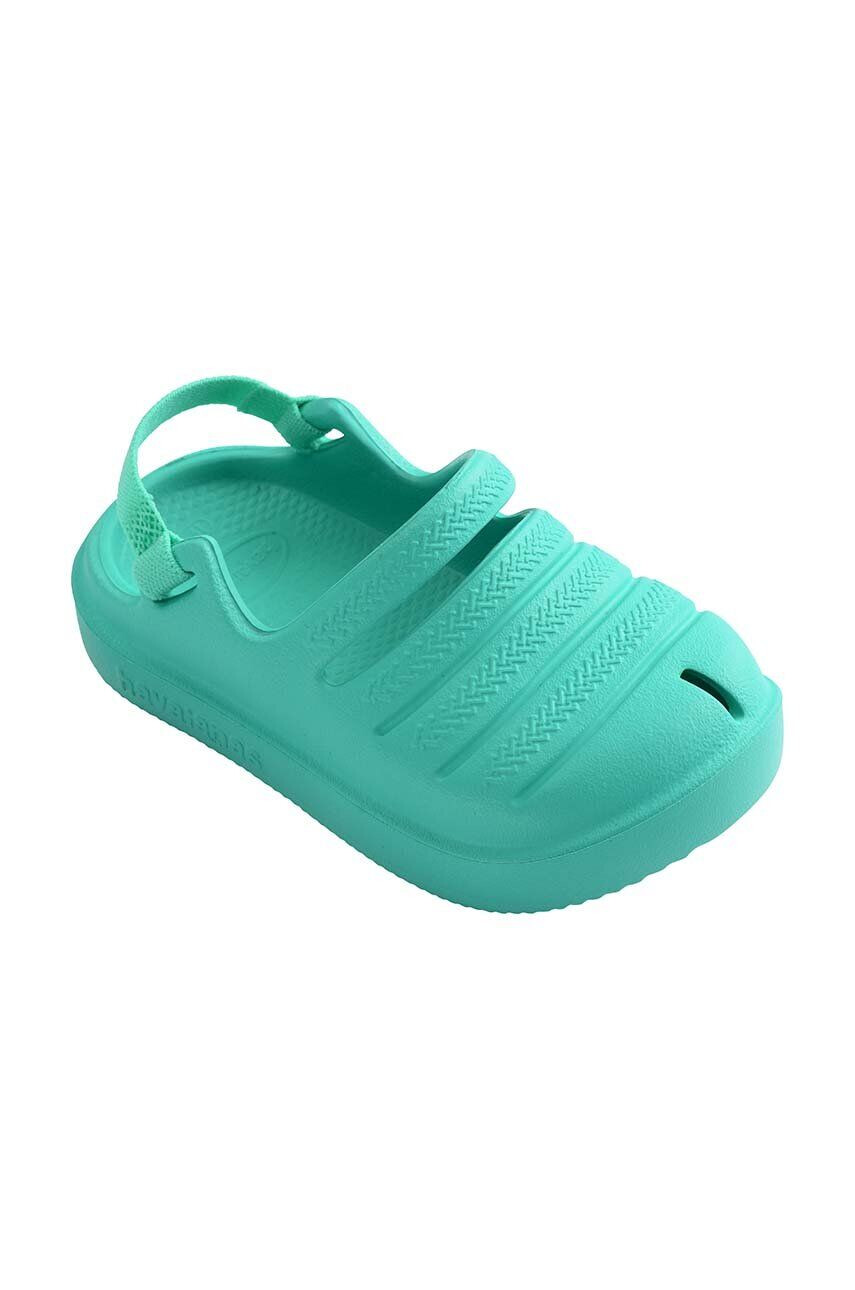 Havaianas Detské sandále CLOG tyrkysová farba - Pepit.sk