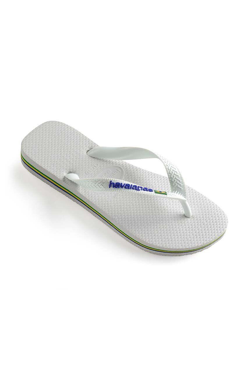 Havaianas Detské žabky BRASIL LOGO biela farba - Pepit.sk