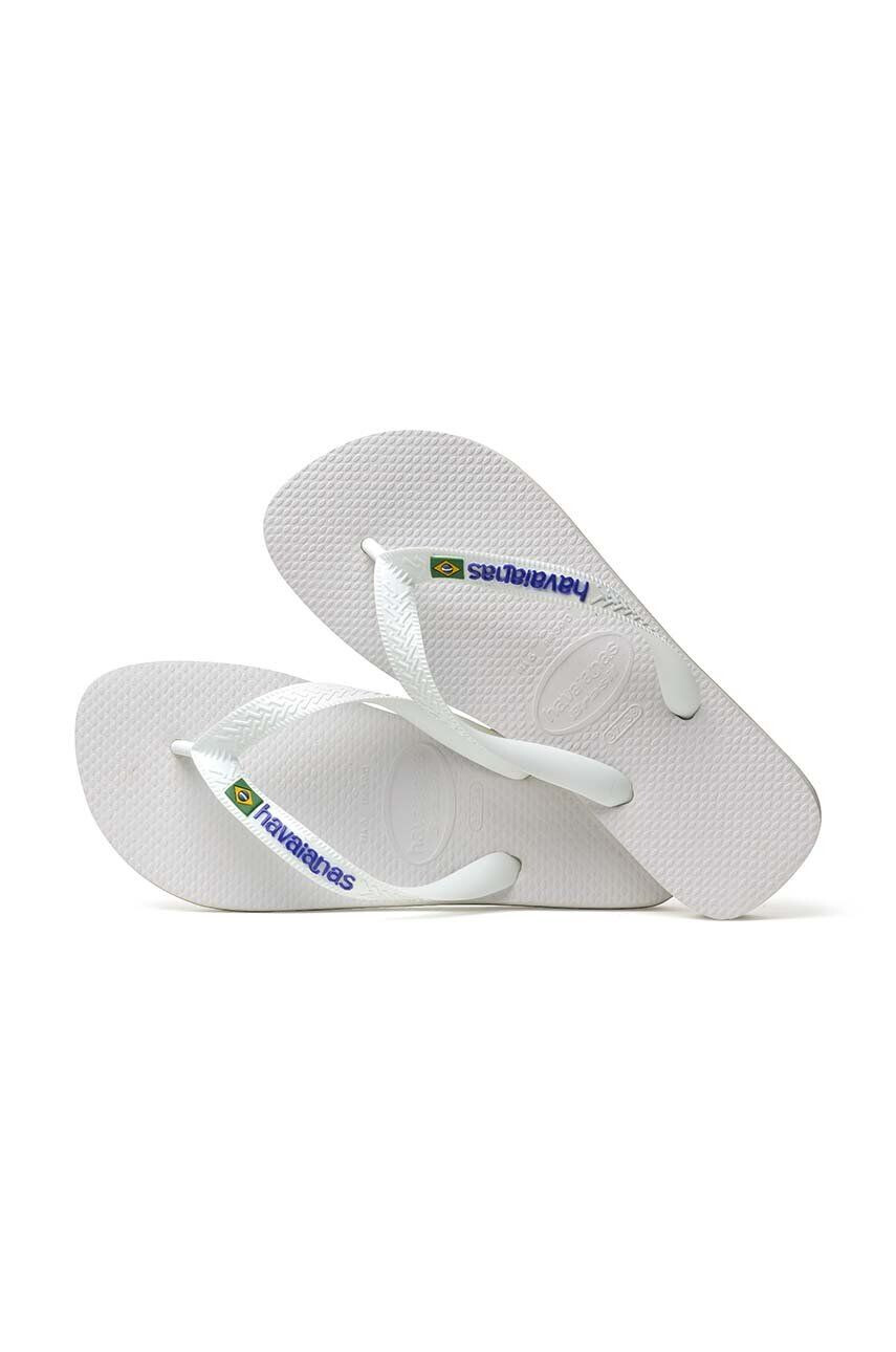 Havaianas Detské žabky BRASIL LOGO biela farba - Pepit.sk