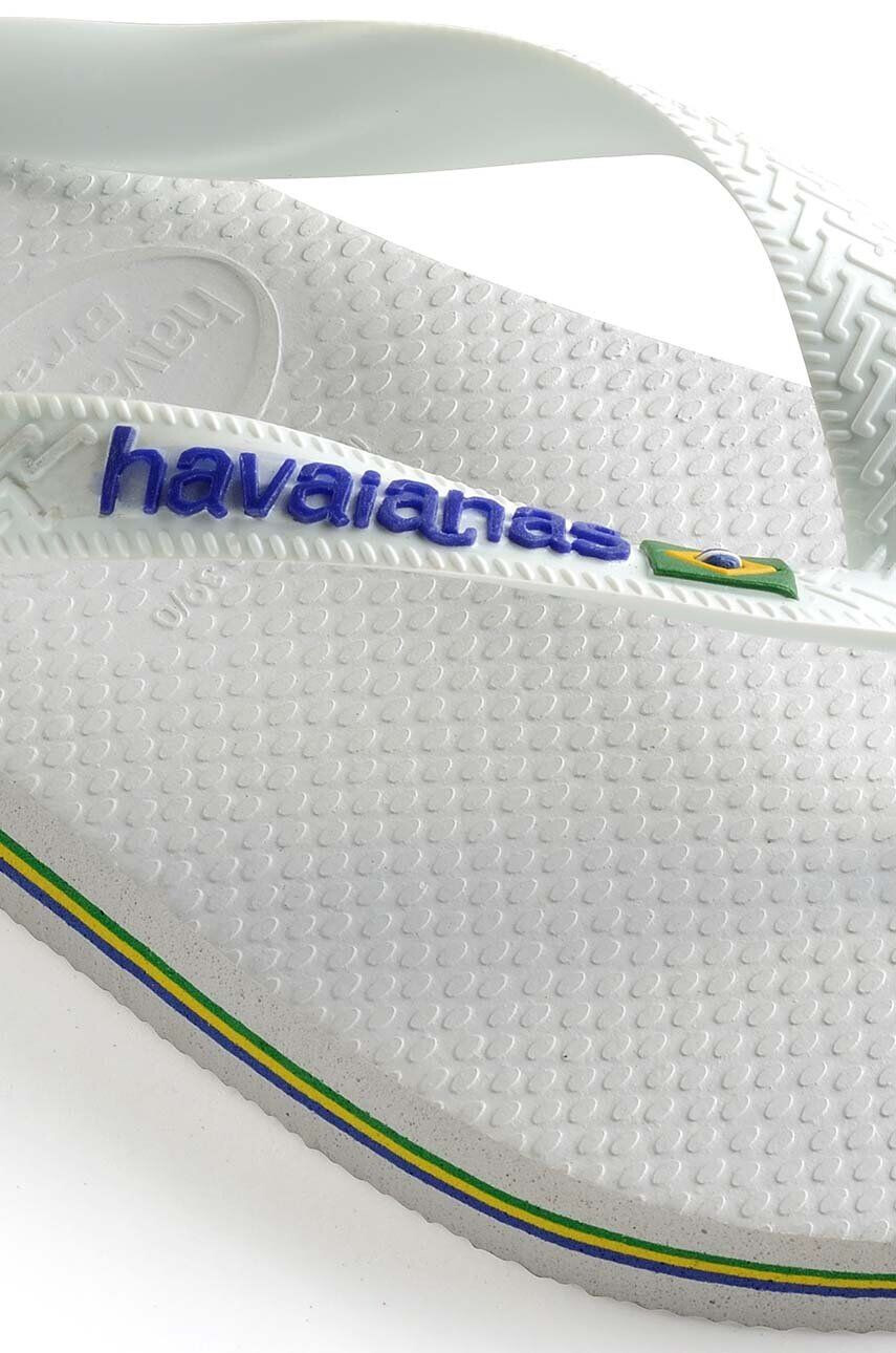 Havaianas Detské žabky BRASIL LOGO biela farba - Pepit.sk