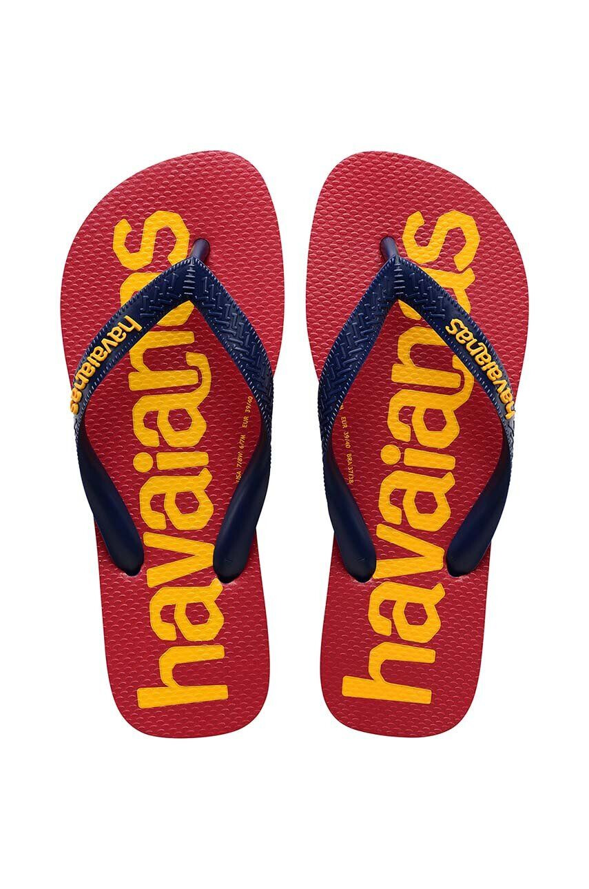 Havaianas Detské žabky LOGOMANIA bordová farba - Pepit.sk