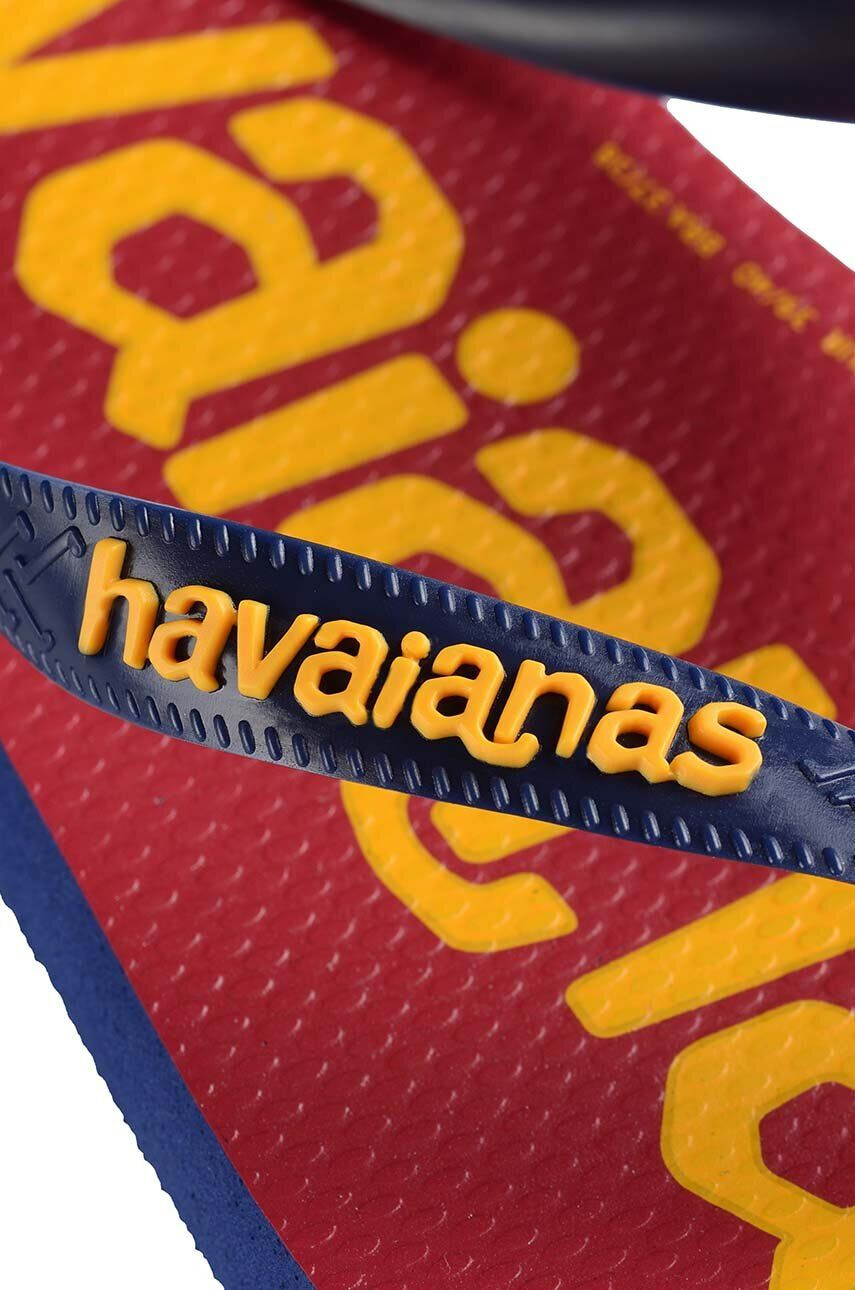 Havaianas Detské žabky LOGOMANIA bordová farba - Pepit.sk