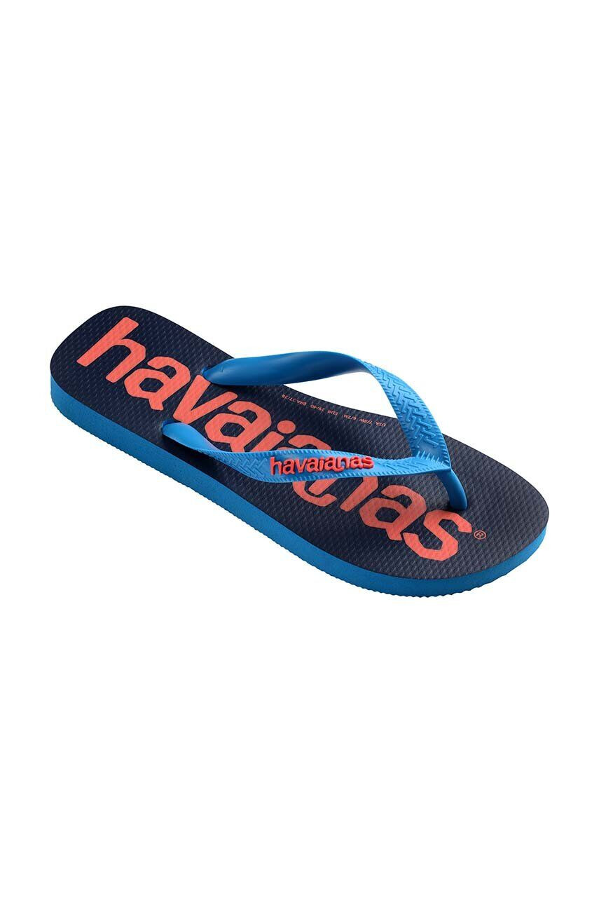 Havaianas Detské žabky LOGOMANIA tmavomodrá farba - Pepit.sk