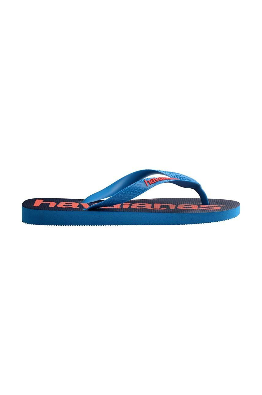 Havaianas Detské žabky LOGOMANIA tmavomodrá farba - Pepit.sk