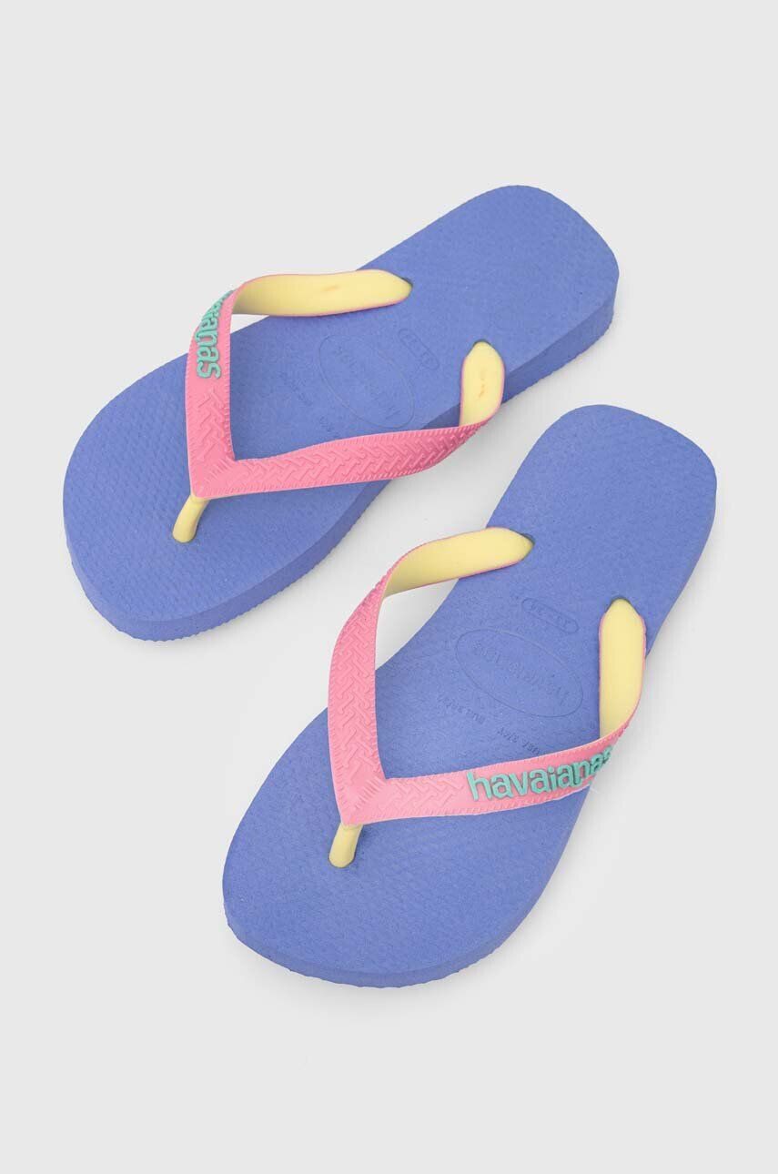 Havaianas Detské žabky TOP MIX fialová farba - Pepit.sk