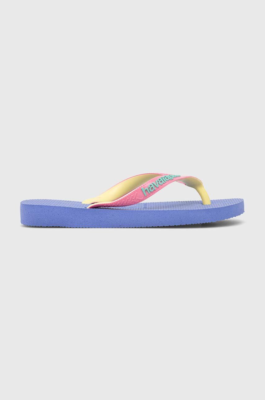 Havaianas Detské žabky TOP MIX fialová farba - Pepit.sk