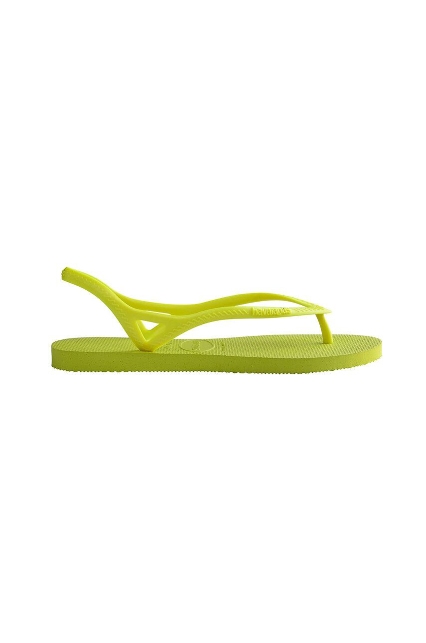 Havaianas Sandále dámske zelená farba - Pepit.sk