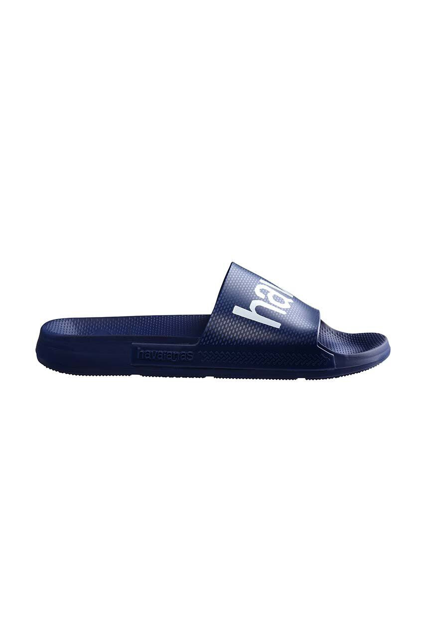 Havaianas Šľapky SLIDE CLASSIC LOGOMANIA tmavomodrá farba 4148124.0555 - Pepit.sk