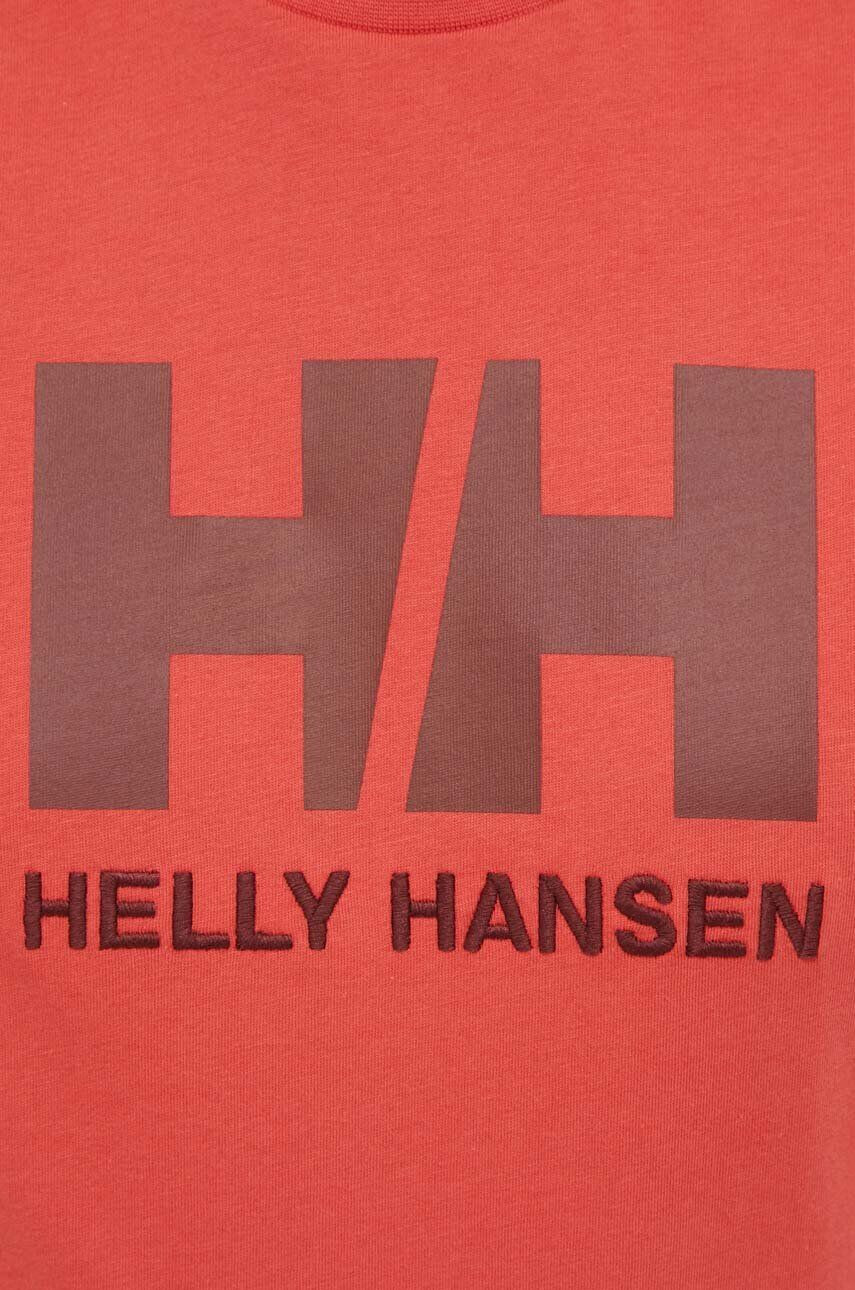 Helly Hansen Bavlnené tričko biela farba - Pepit.sk