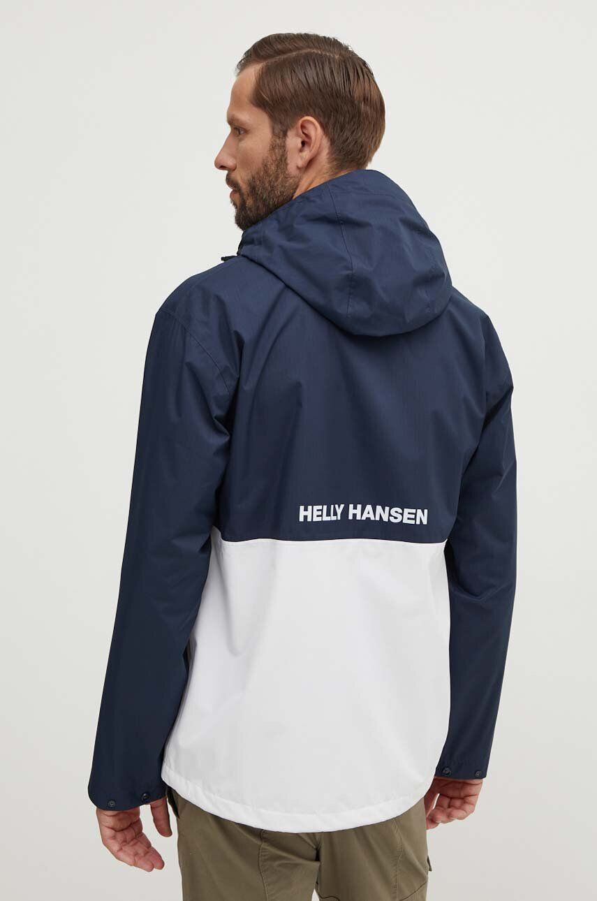 Helly Hansen Bunda 53085-597 pánska tmavomodrá farba prechodná - Pepit.sk