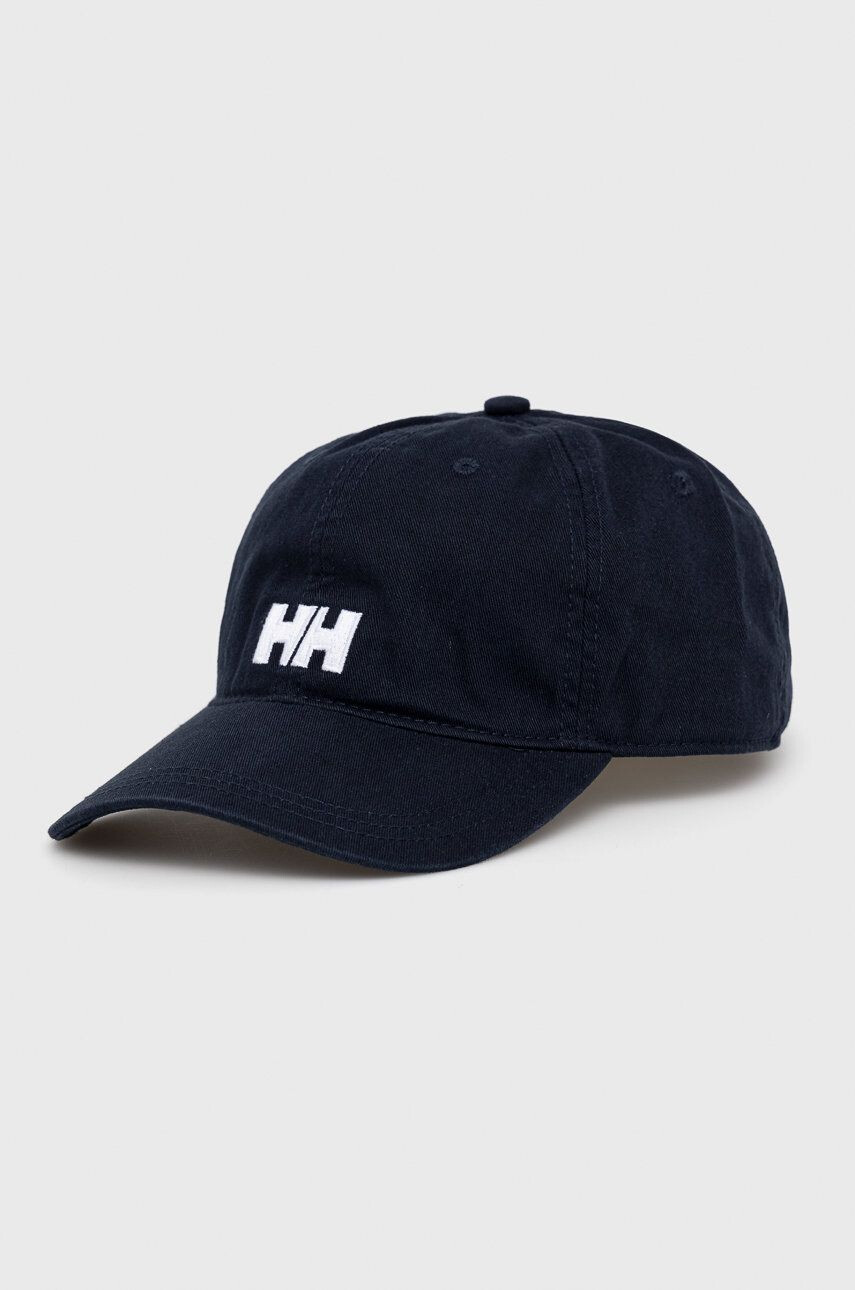 Helly Hansen Čiapka 38791-597 tmavomodrá farba s nášivkou - Pepit.sk