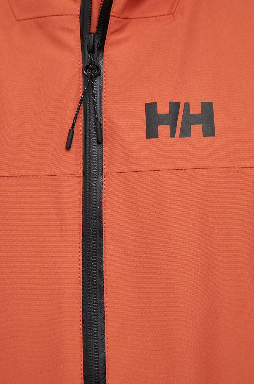 Helly Hansen Nepremokavá bunda Active Ocean Bound pánska oranžová farba - Pepit.sk