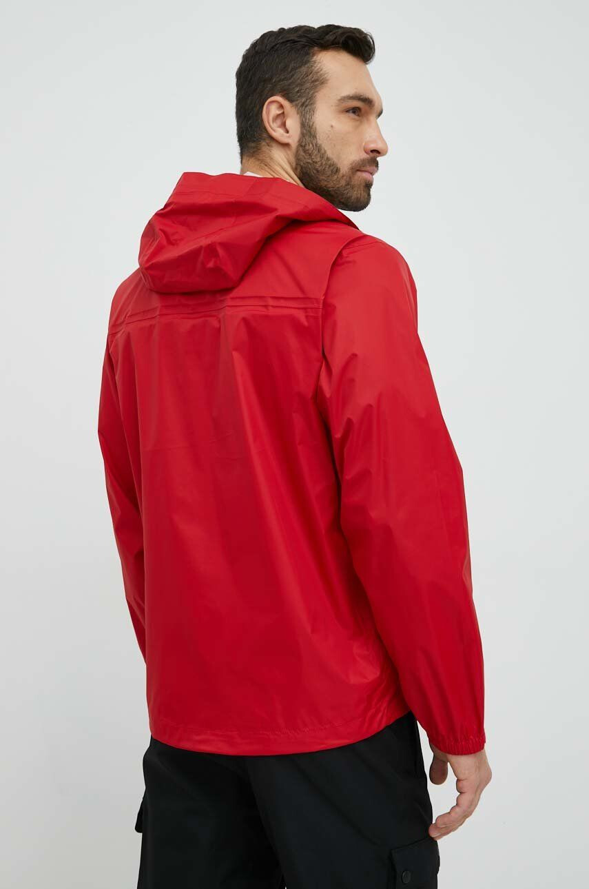 Helly Hansen Nepremokavá bunda loke 62252-402 pánska červená farba - Pepit.sk