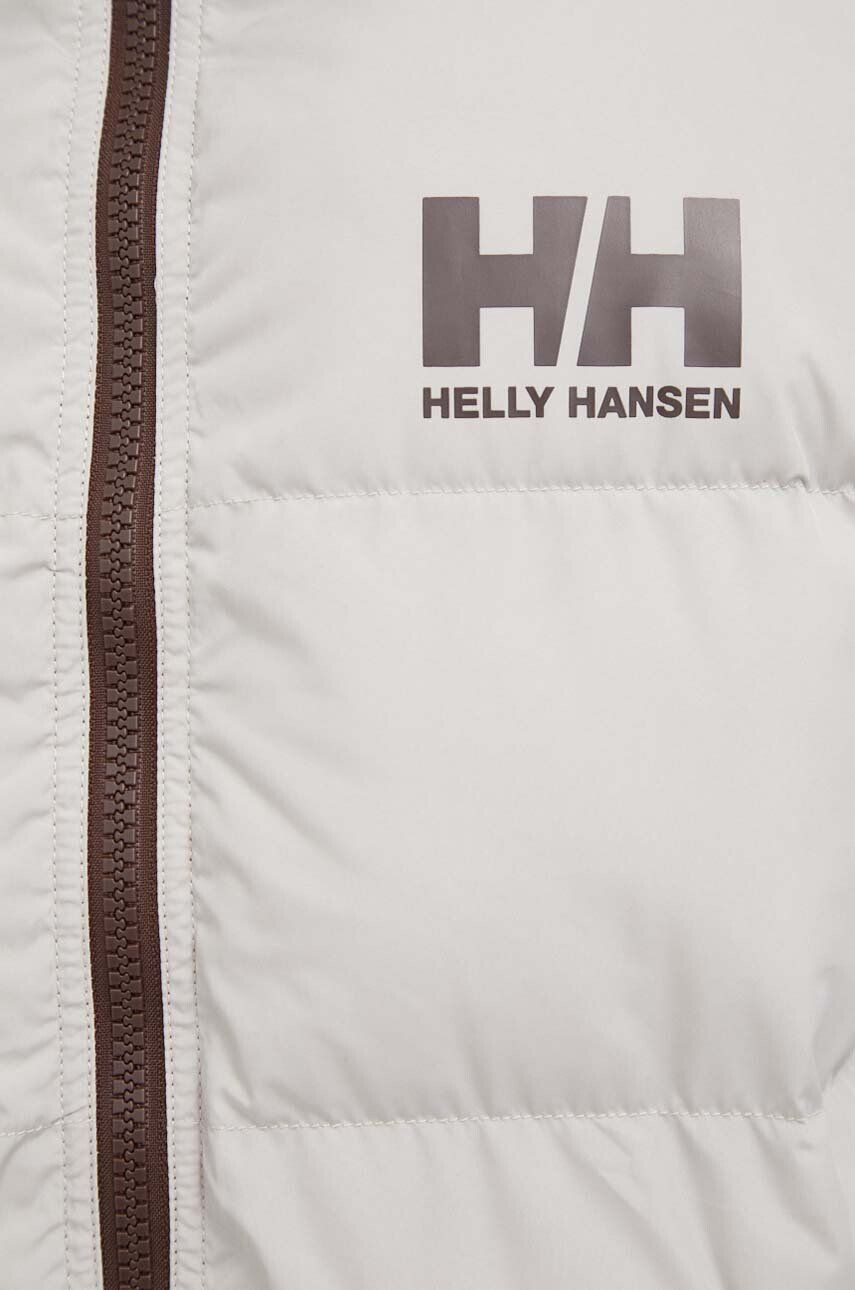 Helly Hansen Obojstranná bunda dámska fialová farba zimná oversize - Pepit.sk