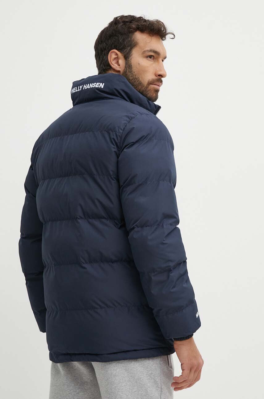 Helly Hansen Obojstranná bunda YU 23 REVERSIBLE PUFFER pánska tmavomodrá farba zimná 54060 - Pepit.sk