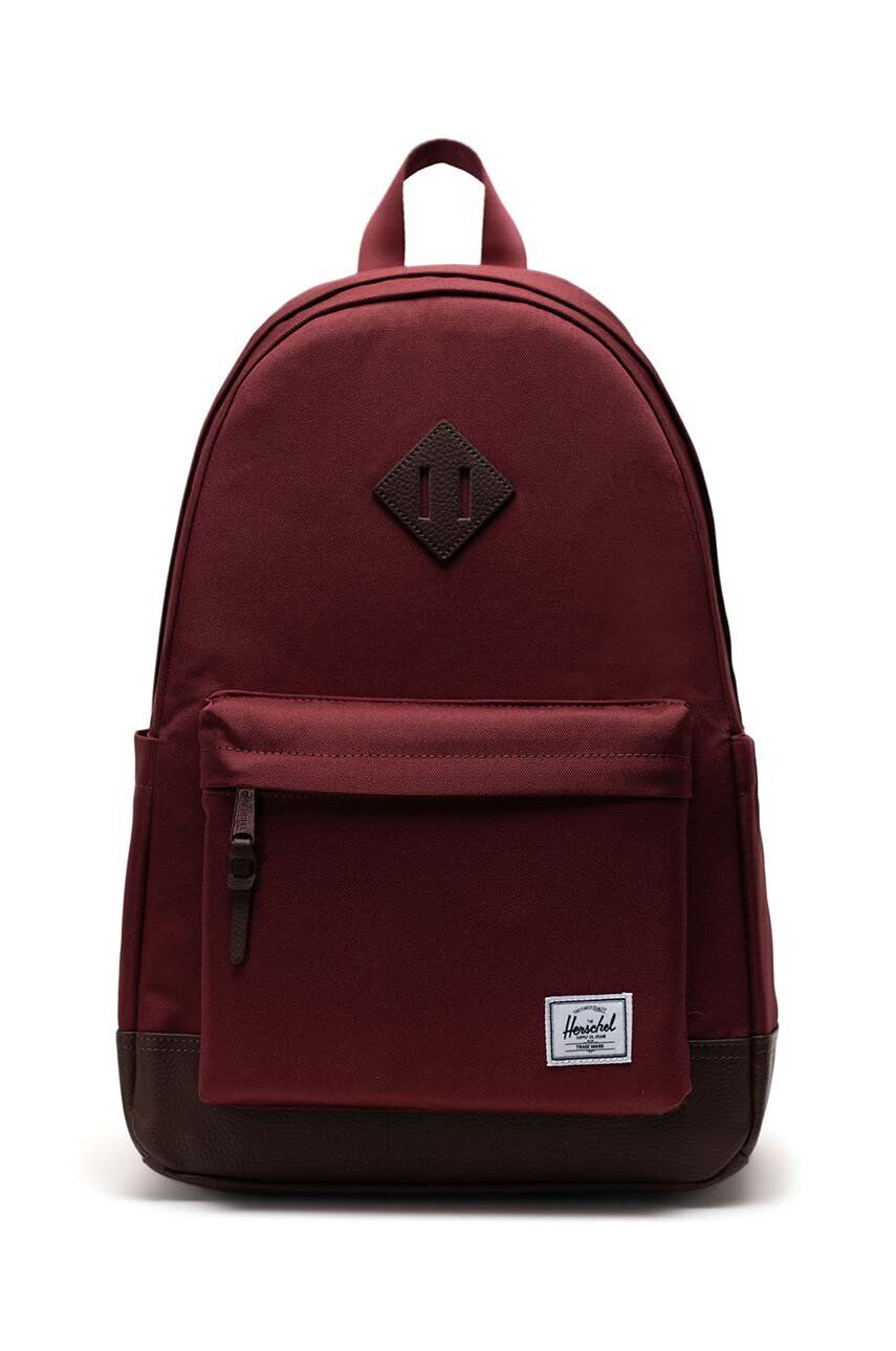 Herschel Ruksak 11383-05918-OS Heritage Backpack bordová farba veľký jednofarebný - Pepit.sk