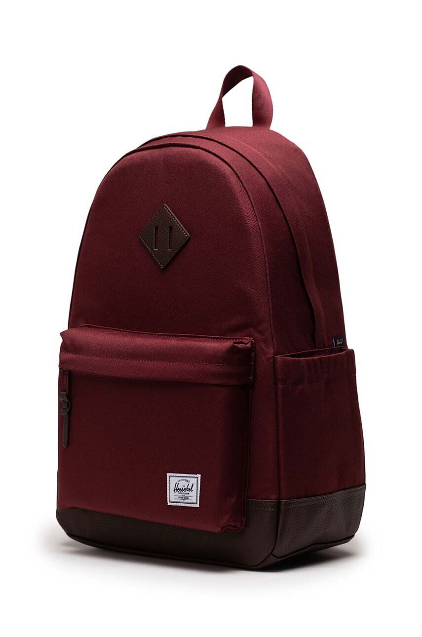 Herschel Ruksak 11383-05918-OS Heritage Backpack bordová farba veľký jednofarebný - Pepit.sk