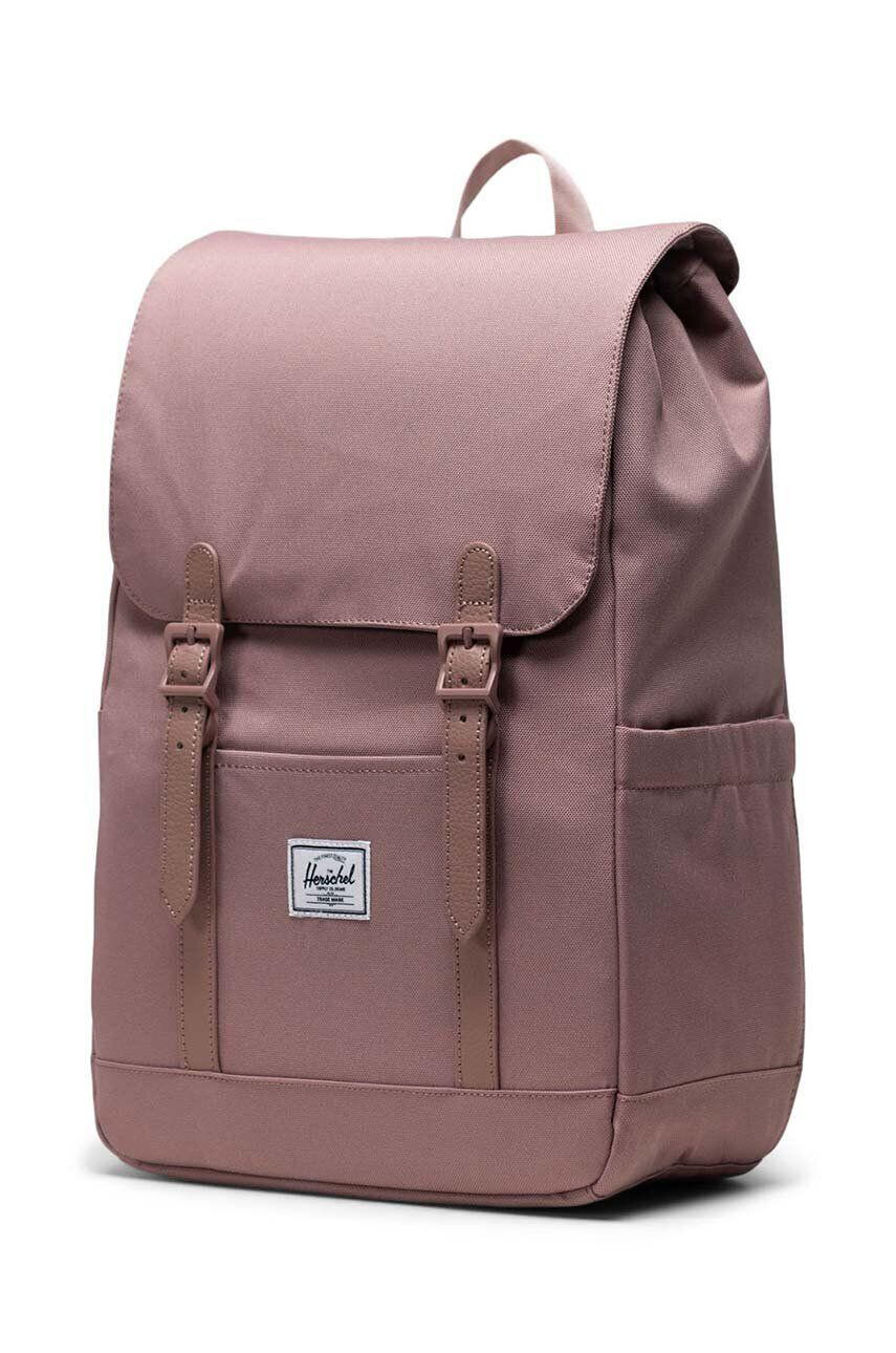 Herschel Ruksak 11400-02077-OS Retreat Small Backpack ružová farba veľký jednofarebný - Pepit.sk