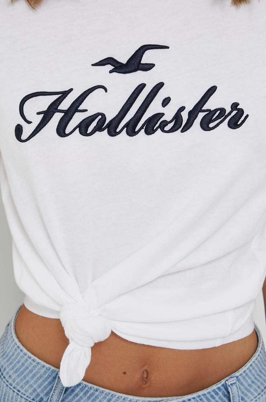 Hollister Co. Bavlnené tričko - Pepit.sk