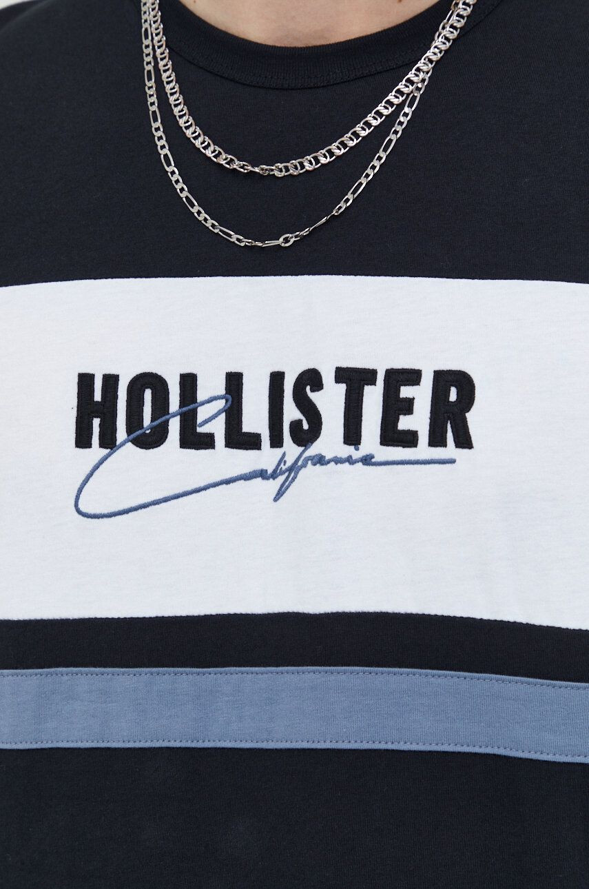 Hollister Co. Bavlnené tričko - Pepit.sk