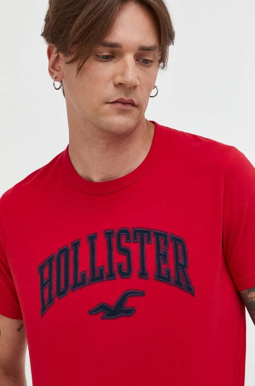 Hollister Co. Bavlnené tričko - Pepit.sk