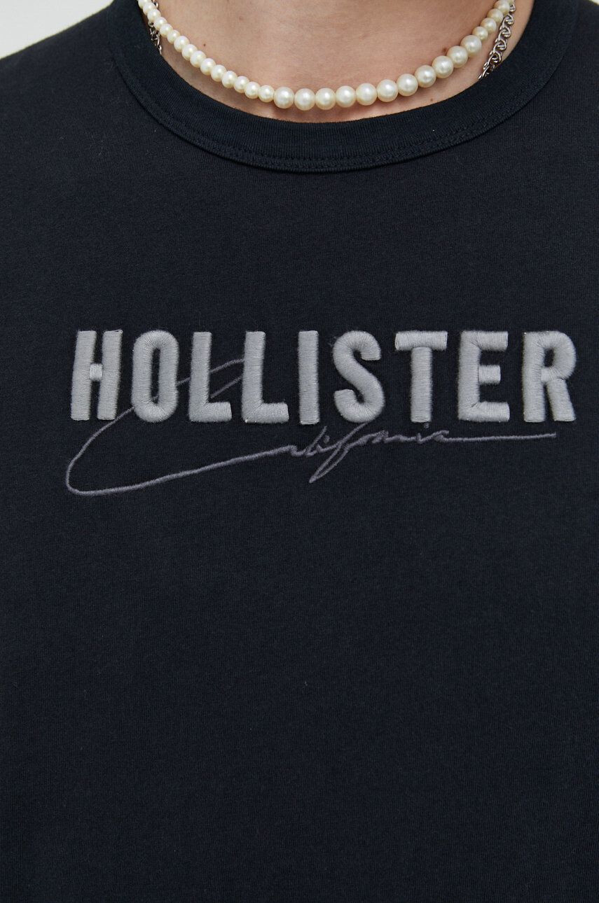 Hollister Co. Bavlnené tričko - Pepit.sk