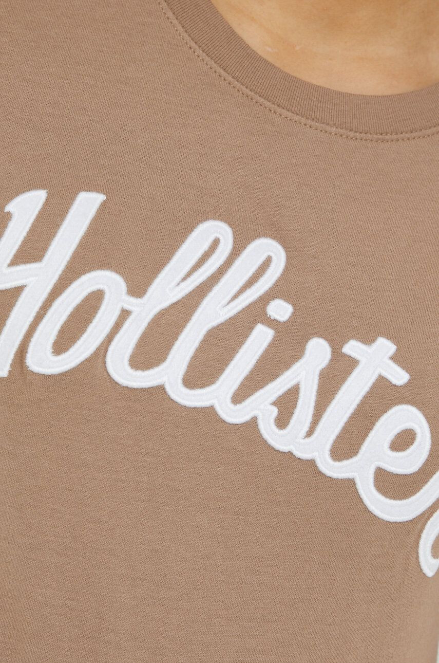 Hollister Co. Bavlnené tričko - Pepit.sk