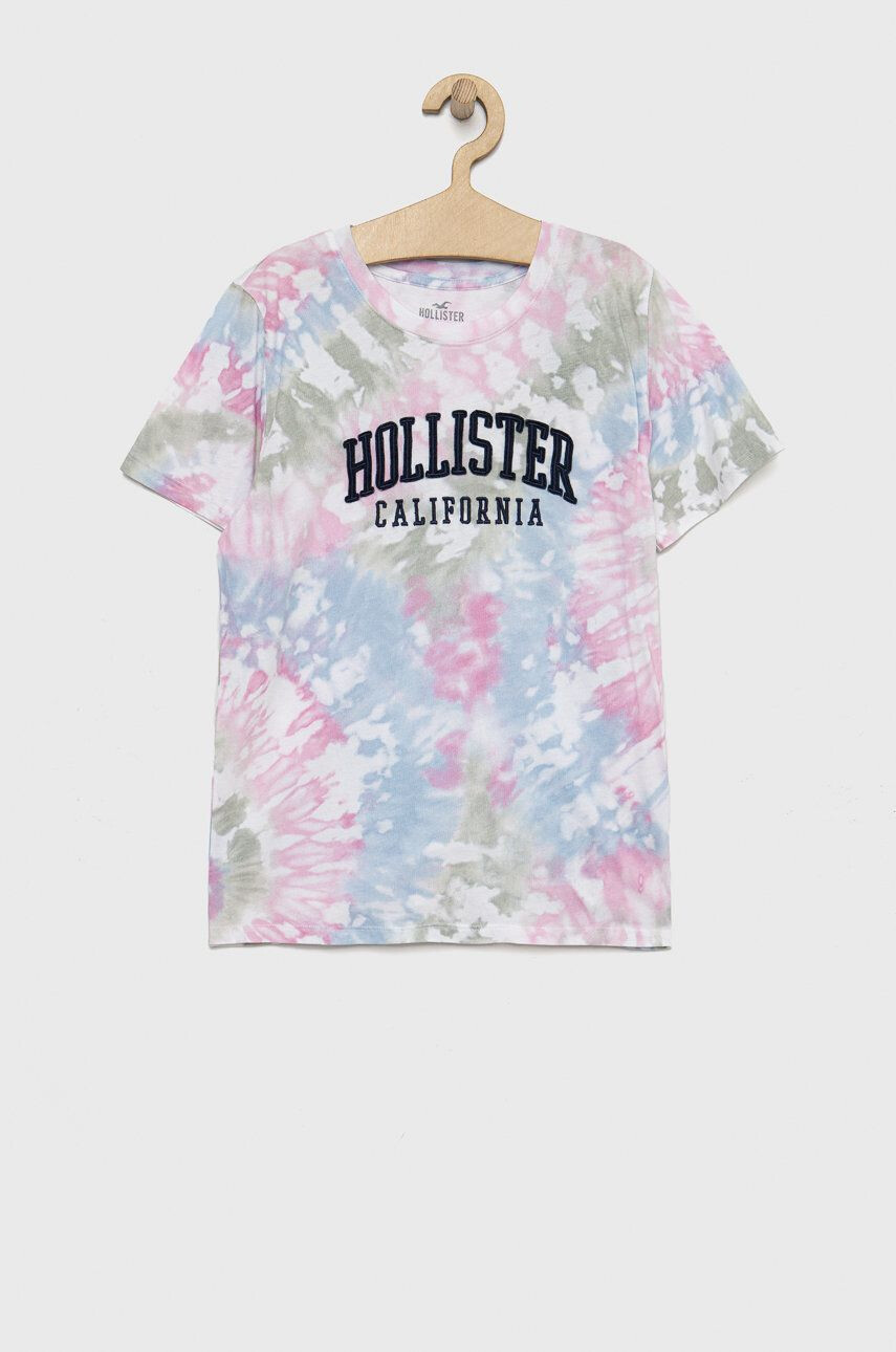 Hollister Co. Bavlnené tričko - Pepit.sk