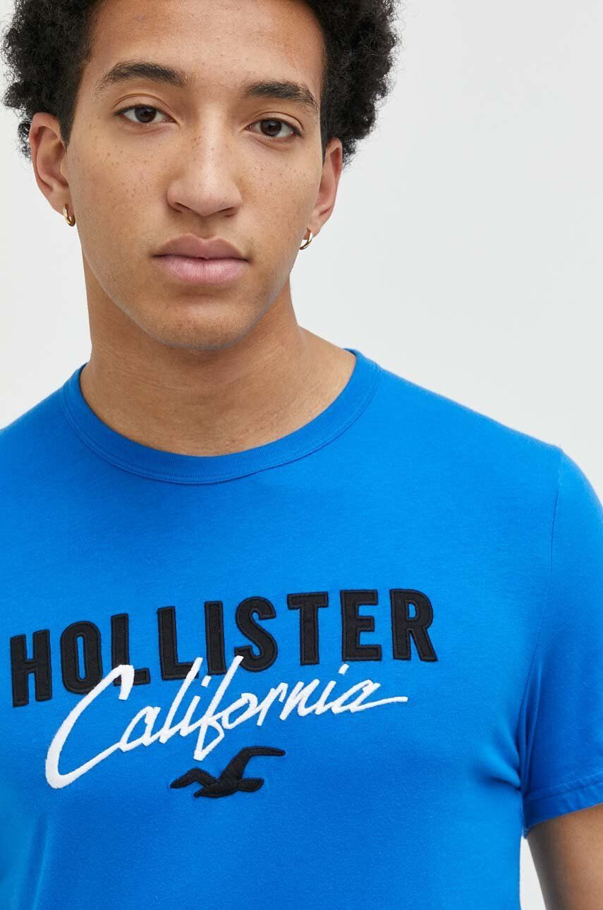 Hollister Co. Bavlnené tričko - Pepit.sk