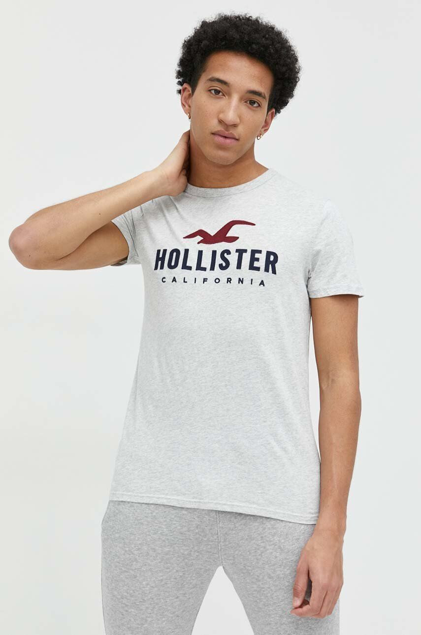 Hollister Co. Bavlnené tričko - Pepit.sk