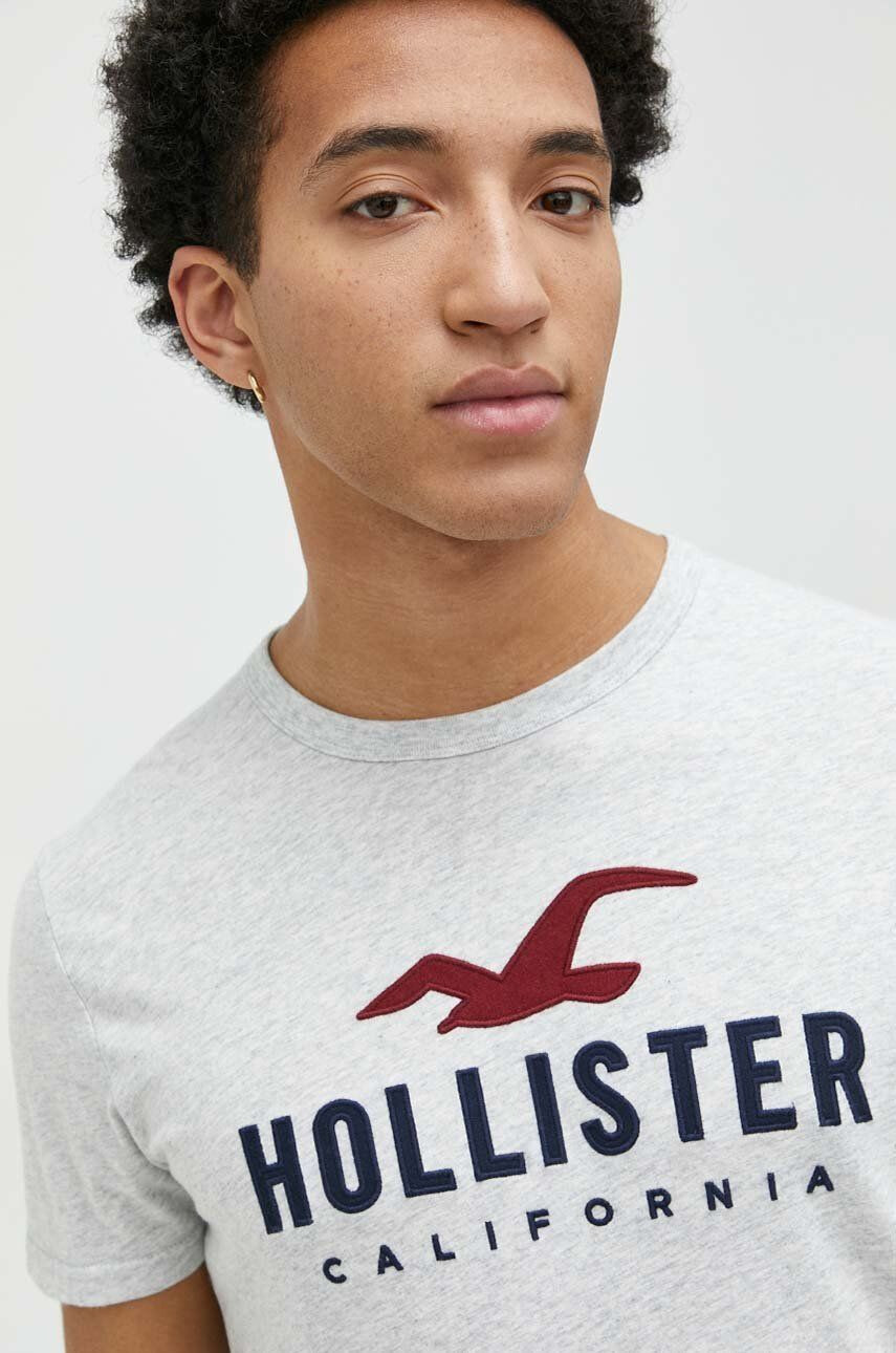 Hollister Co. Bavlnené tričko - Pepit.sk