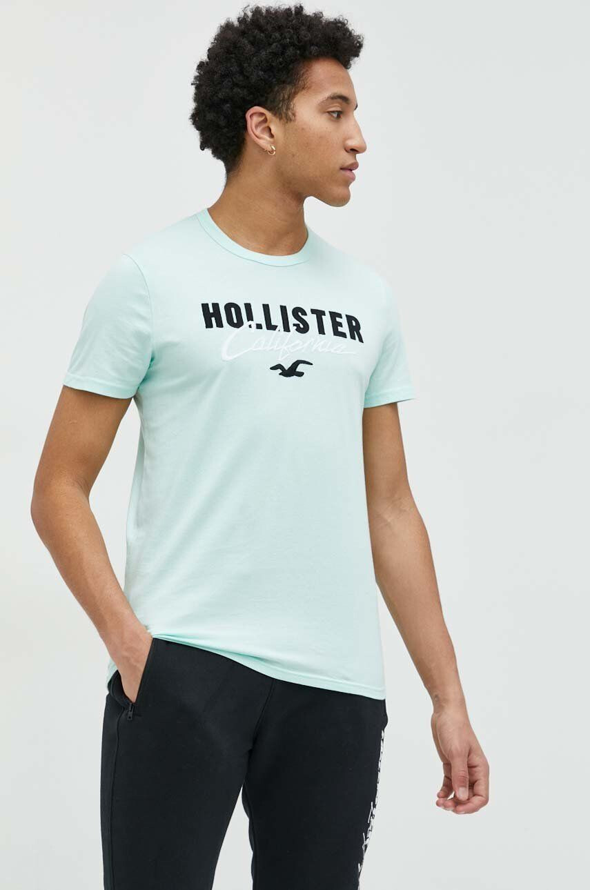 Hollister Co. Bavlnené tričko - Pepit.sk