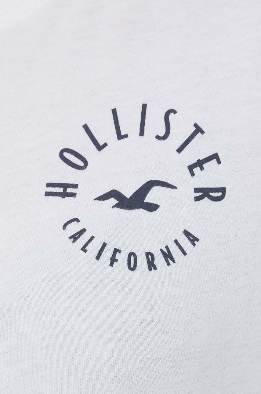 Hollister Co. Bavlnené tričko s dlhým rukávom - Pepit.sk